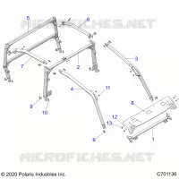 CHASSIS, CAB BASTIDOR