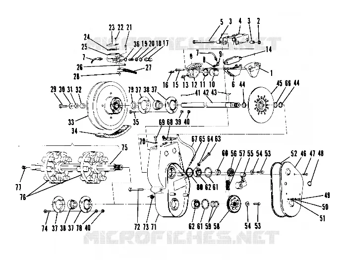 FRENO Y CHAINCASE (4909500950015A)