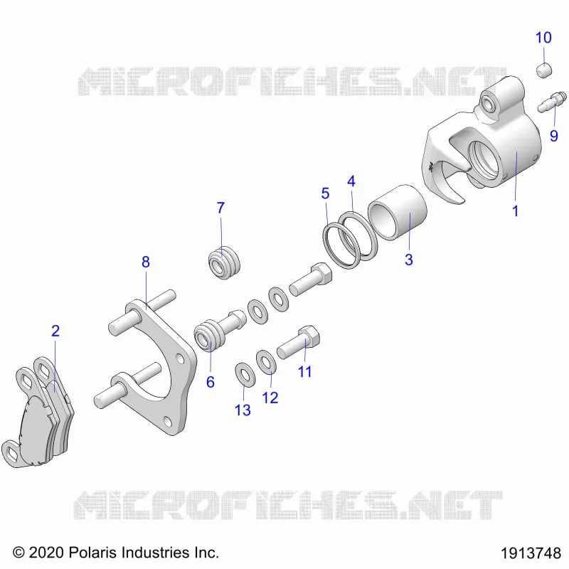 BRAKES, PINZA TRASERA