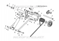 SUSPENSION, TRASERO ARM PAR and CHOQUE
