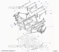 CHASSIS, MAIN FRAME AND ESQUÃD PLATES