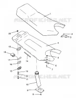 ASIENTO SL 900 B964291 and  Intl. SL 900 I964291 (4935583558A011)