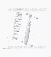 SUSPENSION, CHOQUE FRONTAL MOUNTING