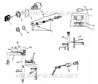 ENCENDIDO Y CABLE DE MAZO XLT TOURING 0973357 and EUROPEAN XLT TOURING E973 (4937723772A010)
