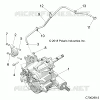 TREN, MAIN GEARCASE MOUNTING