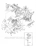 Los soportes de motor y Escape 350 4X4 / W928139 (4922832283005A)
