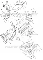 CHASIS AND ASIENTO Sport, Trail, 400 and 600 (4912701270001A)
