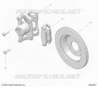 BRAKES, PINZA FRENO DELANTERA