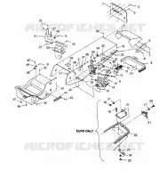 CONJUNTO TÚNEL XLT TOURING 0952857 and  EUROPEAN XLT TOURING E952857 (4929172917A006)