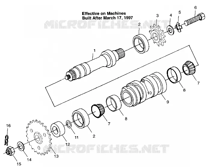 CENTRO DE TENSION Magnum 4X4 W97AC42A, Swedish Magnum 4X4 S97AC42E and Norwe (4940834083B14A)