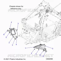 CHASIS, TIE ROD BOOT ASM.