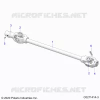 TREN, FRONT PROP SHAFT