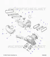 ENGINE, TOMA DE AIRE SYSTEM
