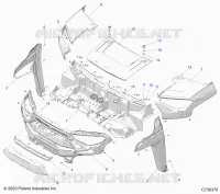 CAPUCHA AND FRONT FENDERS
