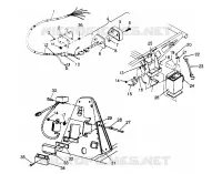ELECTRICA/LUZ DE LA COLA ASSEMBLY SPORT 400L W958540 (4930133013C006)