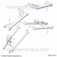 SUSPENSION TRASERA CONTROL ARMS