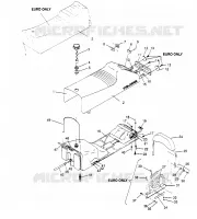 ASIENTO Y tanque de gas ASAMBLEA Storm 0950782, Storm SKS 0950582,  Euro Storm E9 (4929012901A008)