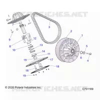 TREN, SECONDARY CLUTCH