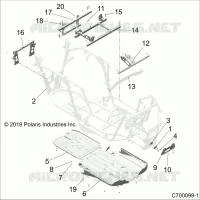 CHASSIS, MAIN FRAME AND ESQUÃD PLATES