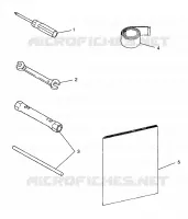 KIT DE HERRAMIENTA SPORT 0980443 and SPORT TOURING 0980243 (4942054205C014)