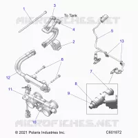 SISTEMA DE COMBUSTIBLE, RAIL, LINES AND THROTTLE BODY