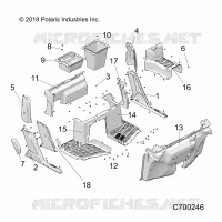 PISO DELANTERO AND ROCKERS- R23RSU99A9/AJ/AK/AX/B9/BJ/BK/BX (C700246)