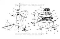 TANQUE DE ACEITE / CAJA DE AIRE WIDETRAK LX 0952064 and  EUROPEAN WIDETRAK LX E (4928942894C005)