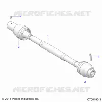 TREN, FRONT PROP SHAFT