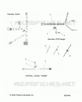 ELECTRICA, HARNESS, HOOD, E.S. START, TAILLIGHT