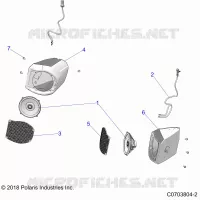 ELECTRICA, AUDIO, FRONT SPEAKER