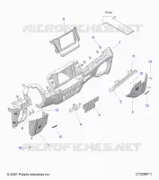 TABLERO LOWER, RIDE COMMAND