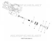 TREN, PRINCIPAL CAJA DE ENGRANAJES OUTPUT SHAFT