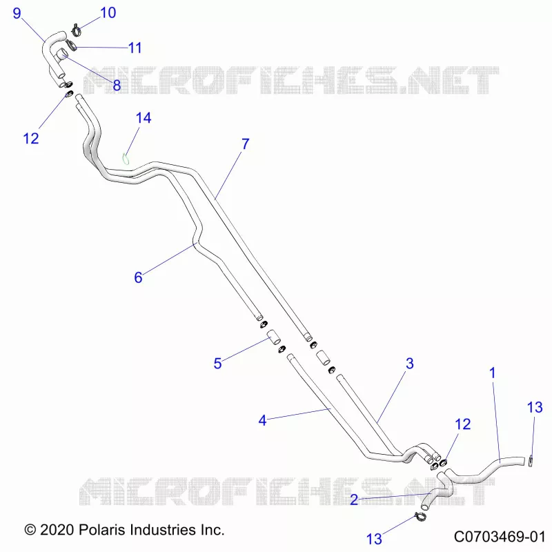 ENFRIAMIENTO, HOSES AND RELATED