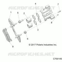 FRENO TRASERO CALIPER