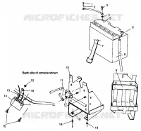 CAJA DE BATERIA 500 EFI SKS 0962574, EFI RMK 0962974, and EUROPEAN 500 EFI SKS (4931983198C006)