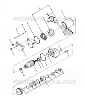 ARRANQUE DEL MOTOR MONTAJE BIG BOSS 4X6 (4919801980041A)