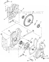 BOMBA DE AGUA 700 XCR 0985678(A) and EUROPEAN 700 XCR E985678 (4943114311D001)