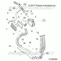 ENGINE, TOMA DE AIRE SYSTEM