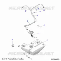 SISTEMA DE COMBUSTIBLE, FUEL TANK