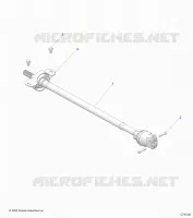 TREN, FRONT PROP SHAFT