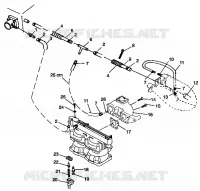 SISTEMA DE REFRIGERACIÓN HURRICANE B974473 and Intl. HURRICANE I974473 (4941044104B008)