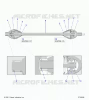 DRIVE TRAIN, HALF EJE TRASERO