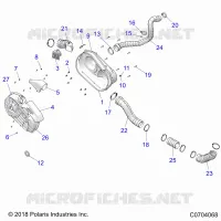 TREN, CLUTCH COVER AND DUCTING