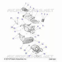 ENGINE, TOMA DE AIRE SYSTEM