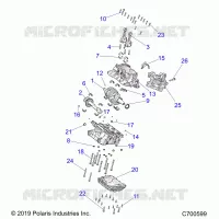 ENGINE, CRANKCASE AND CIGUEÑAL