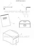 KIT DE HERRAMIENTA and CARGO STORAGE BAG