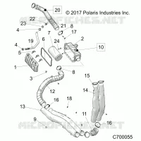 ENGINE, TOMA DE AIRE SYSTEM