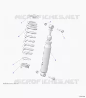 SUSPENSION, CHOQUE FRONTAL MOUNTING