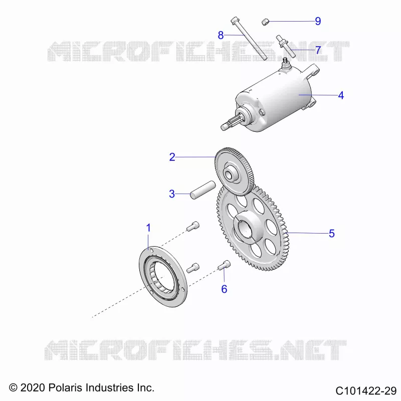 MOTOR DE ARRANQUE DRIVE