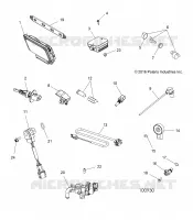 INTERRUPTORES, SENSORS, ECU AND CONTROL MODULES